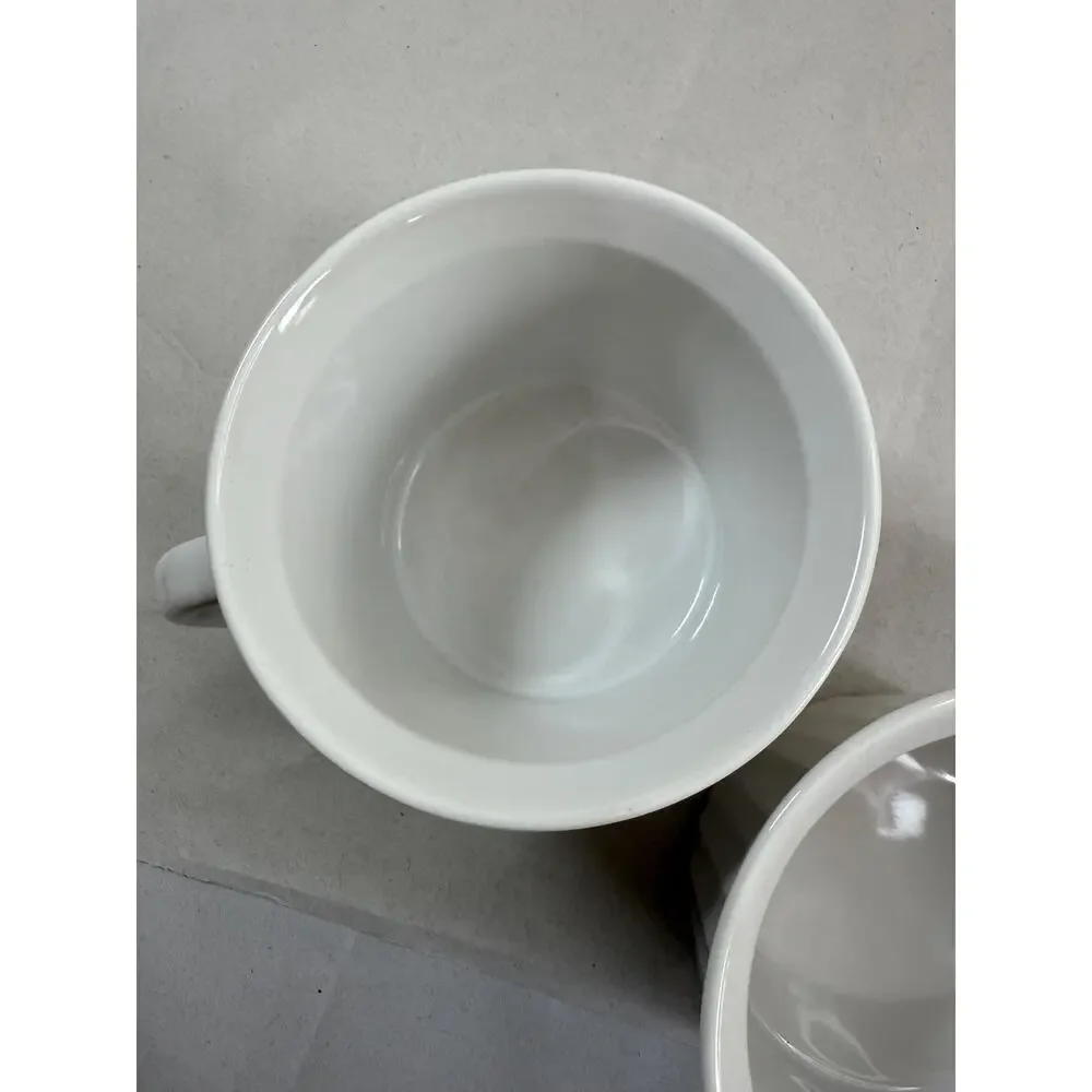 CorningWare White Ribbed Stoneware Ramekins Set of 2 (4